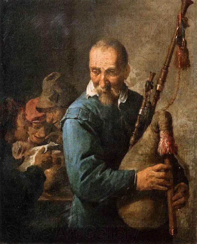 David Teniers the Younger The Musette Player